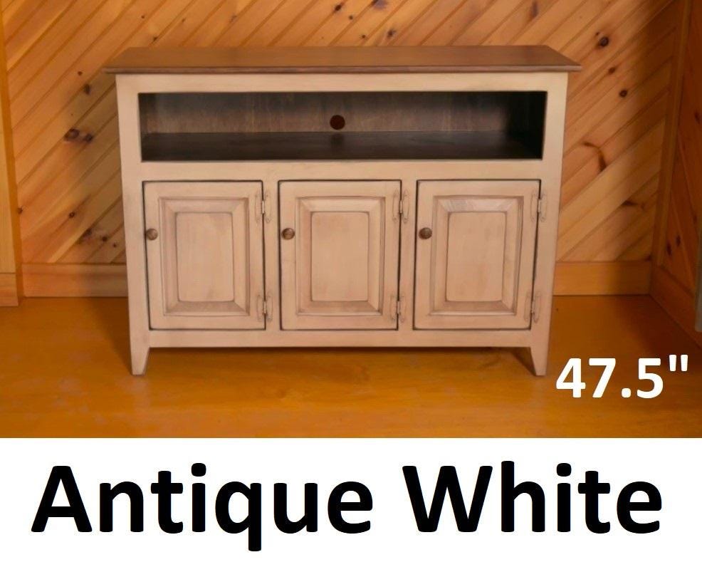 2 Door Cabinet - Amish Furniture - TV Stand - Primitive - Storage - TV Cabinet - Amish Handmade - Multipurpose Cabinet - Rustic - Case Goods