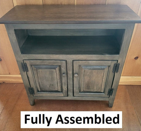 2 door cabinet, kitchen cabinet , bookshelf , storage, Amish handmade, shelves, tv stand, tv cabinet