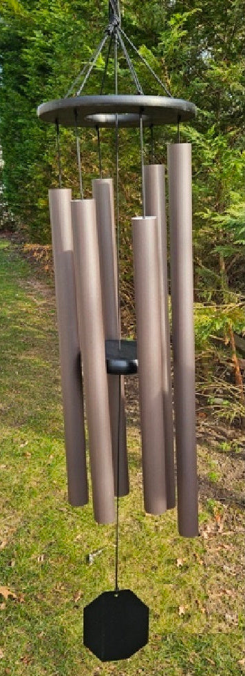 42"-82" Wind Chimes Amish Handmade - Deep Tone - Melody - Sound Healing - Outdoor Decor - Aluminum Tubes - Wind Bells - Meditation - Nature