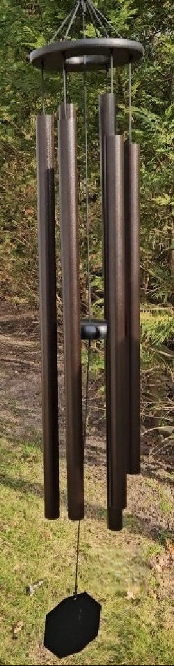 37"-53" Wind Chimes Amish Handmade - Aluminum Tubes - Sound Healing - Deep Tone Chimes - Outdoor Decor - - Wind Bells - Meditation - Nature