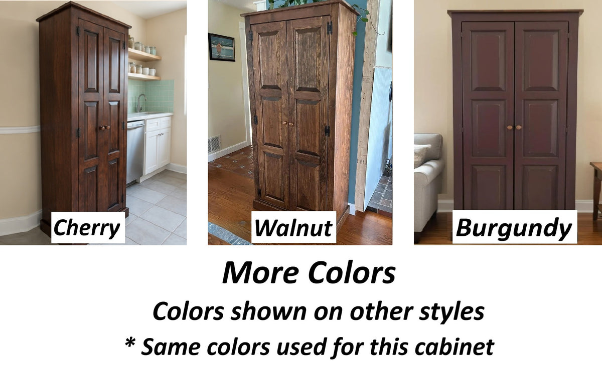 Amish Handmade Multipurpose Cabinet - China Cabinet - Glass Cabinet - Farmhouse - Organizer - Storage - Rustic - Case Goods - Home Decor