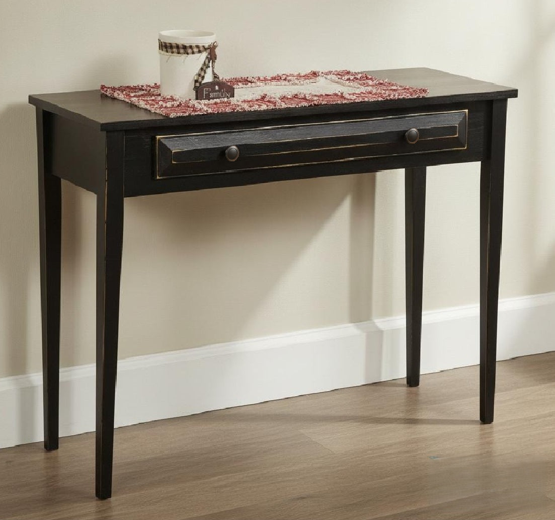 Amish Handmade Table with Drawer - Furniture - Living Room Table - Home Décor - Farmhouse - Country Decor - Primitive - Rustic Table - Home
