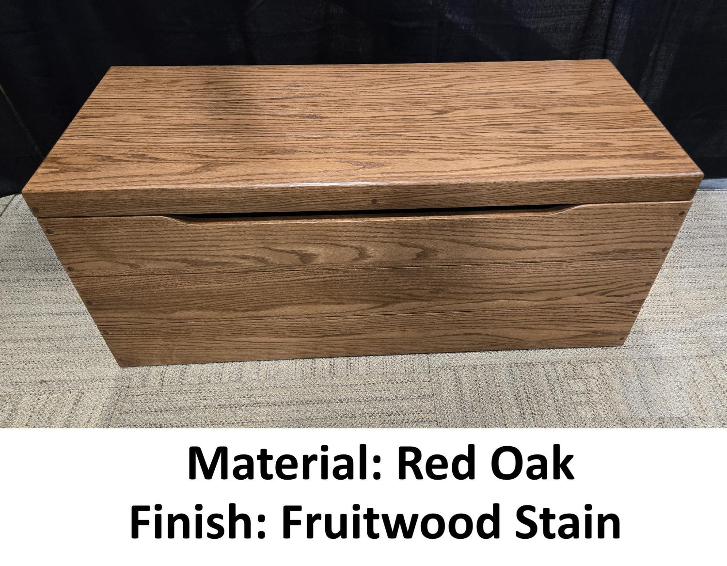 Amish Handmade Trunk - Toy Box - Storage Box - Vintage Chest Box - Rustic - Keepsake Box - Antique - Hope Chest - Blanket Chest - Hobby Box