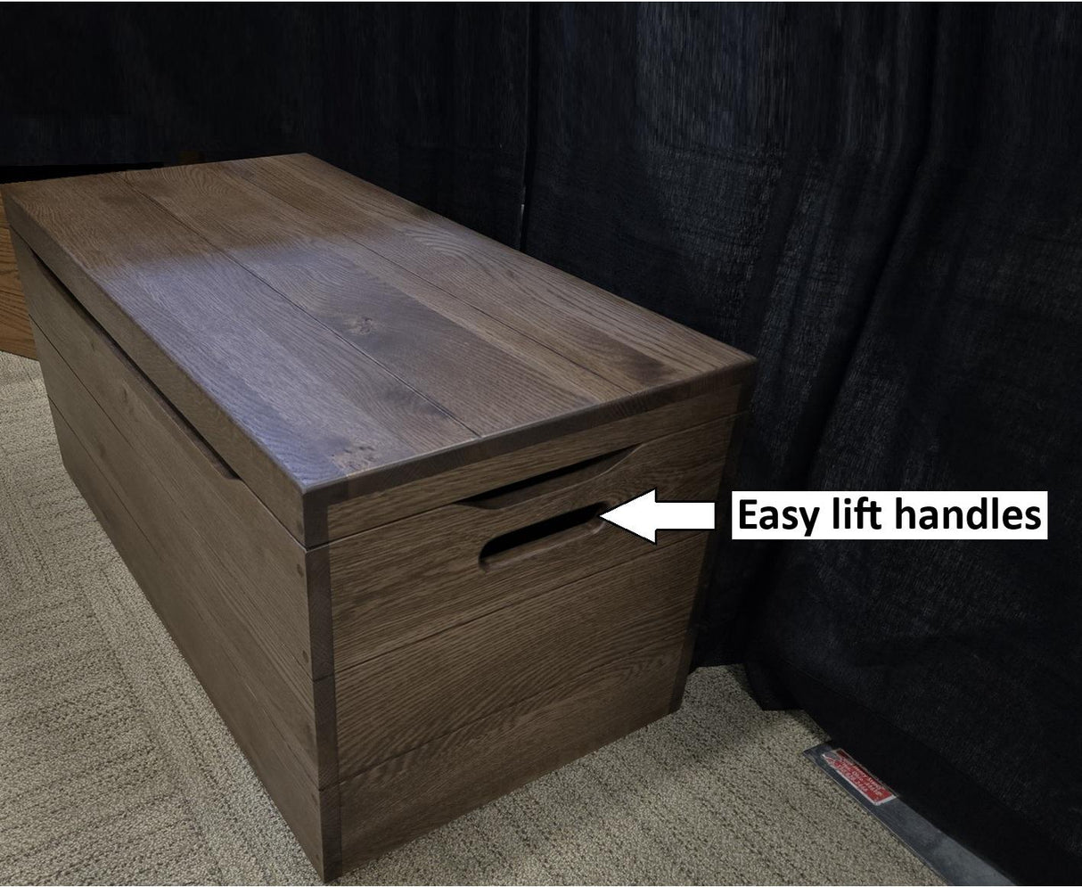 Amish Handmade Trunk - Toy Box - Storage Box - Vintage Chest Box - Rustic - Keepsake Box - Antique - Hope Chest - Blanket Chest - Hobby Box