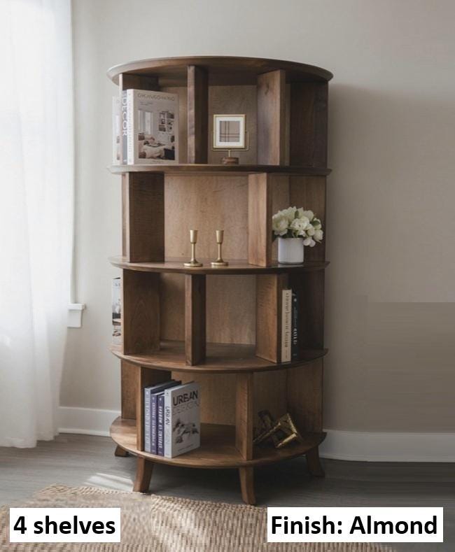 Bookcase - Amish Handmade Bookshelf - Farmhouse - Organizer - Books - Wooden - Rustic - Case Goods - Home - Multipurpose Cabinet - Shelves