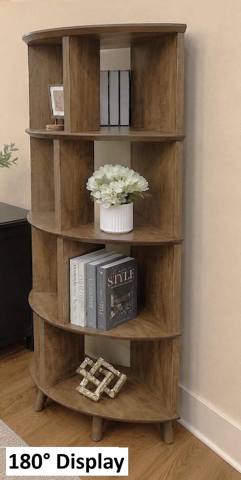 Bookcase - Amish Handmade Bookshelf - Farmhouse - Organizer - Books - Wooden - Rustic - Case Goods - Home - Multipurpose Cabinet - Shelves