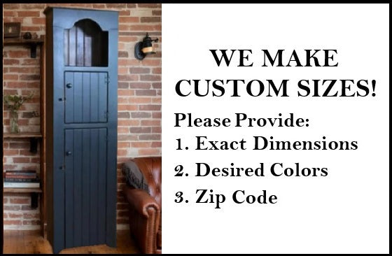Amish Handmade Pantry Cabinet - Multipurpose Cabinet - Farmhouse - Primitive Jelly Cabinet - Cupboard - Storage - Rustic - Case Goods - Home