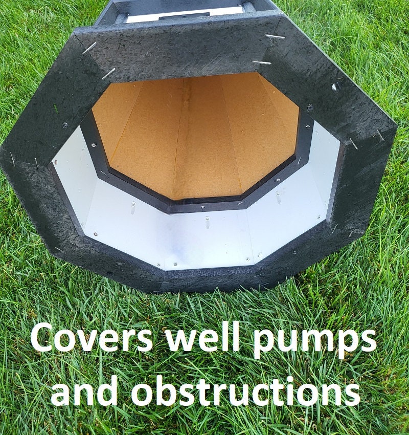 Bodie Island Solar Lighthouse - Garden Decor - Handcrafted - Amish Made - Landmark Replica