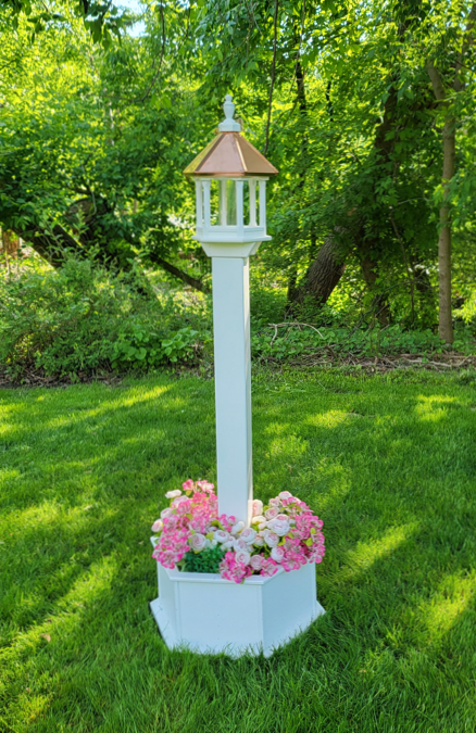 Amish Handmade Copper Roof Bird Feeder - Free Shipping - Weather-Resistant - Unique - Bird Lover