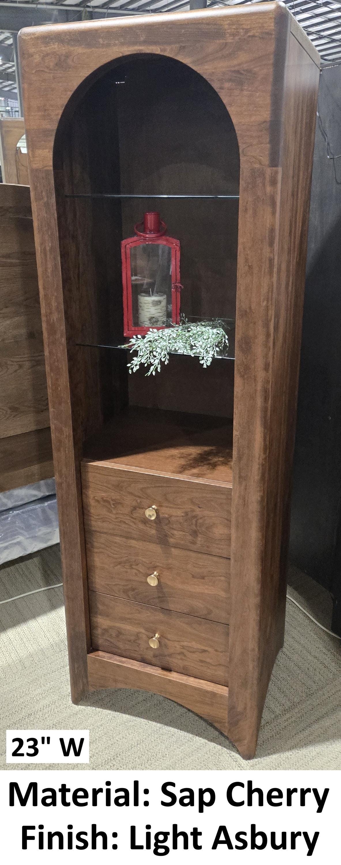Bookcase - Amish Handmade Bookshelf - Farmhouse - Organizer - Cupboard - Wooden - Rustic - Case Goods - Home - Multipurpose Cabinet -Shelves