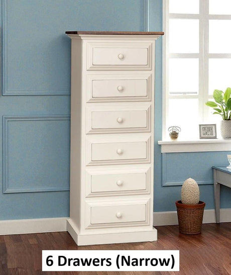 Amish Handmade Farmhouse Dresser: Solid Poplar Wood, Customizable Colors