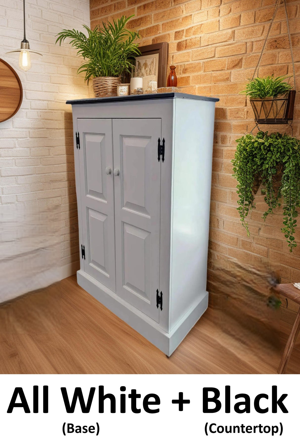 Amish Handmade Pantry Cabinet - Large Jelly Cabinet - Multipurpose Cabinet - Farmhouse - Cupboard - Storage - Rustic - Case Goods - Home