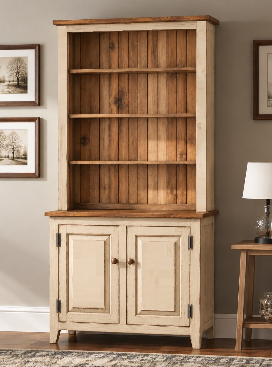 Amish Handmade Bookcase Cabinet - Large Cabinet - Multipurpose Cabinet - Farmhouse -Organizer - Storage - Rustic - Case Goods - Home Decor