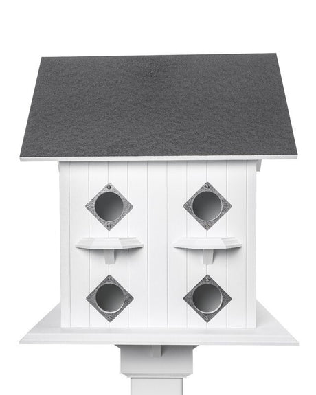 Purple Martin - Bird House - 10 Nesting Compartments - Handmade - Mansion Design - X-Large - Weather Resistant - Birdhouse Outdoor