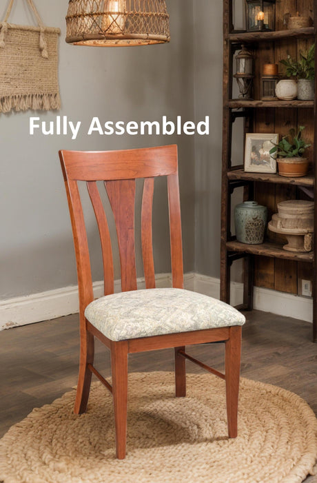 Rustic, primitive, sap cherry, dining chair, vintage, fully assembled, free shipping, chair, Amish handmade, dining set