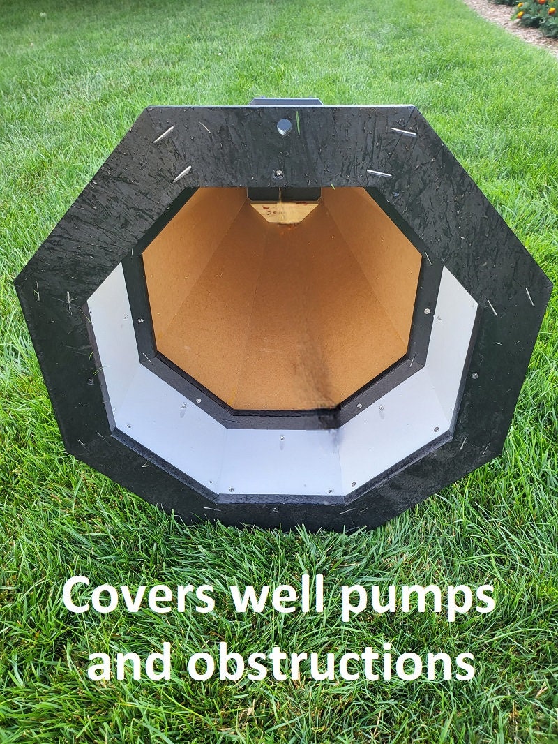 Tybee Island Solar Lighthouse - Amish Handmade - Landmark Replica - Lawn Lighthouse