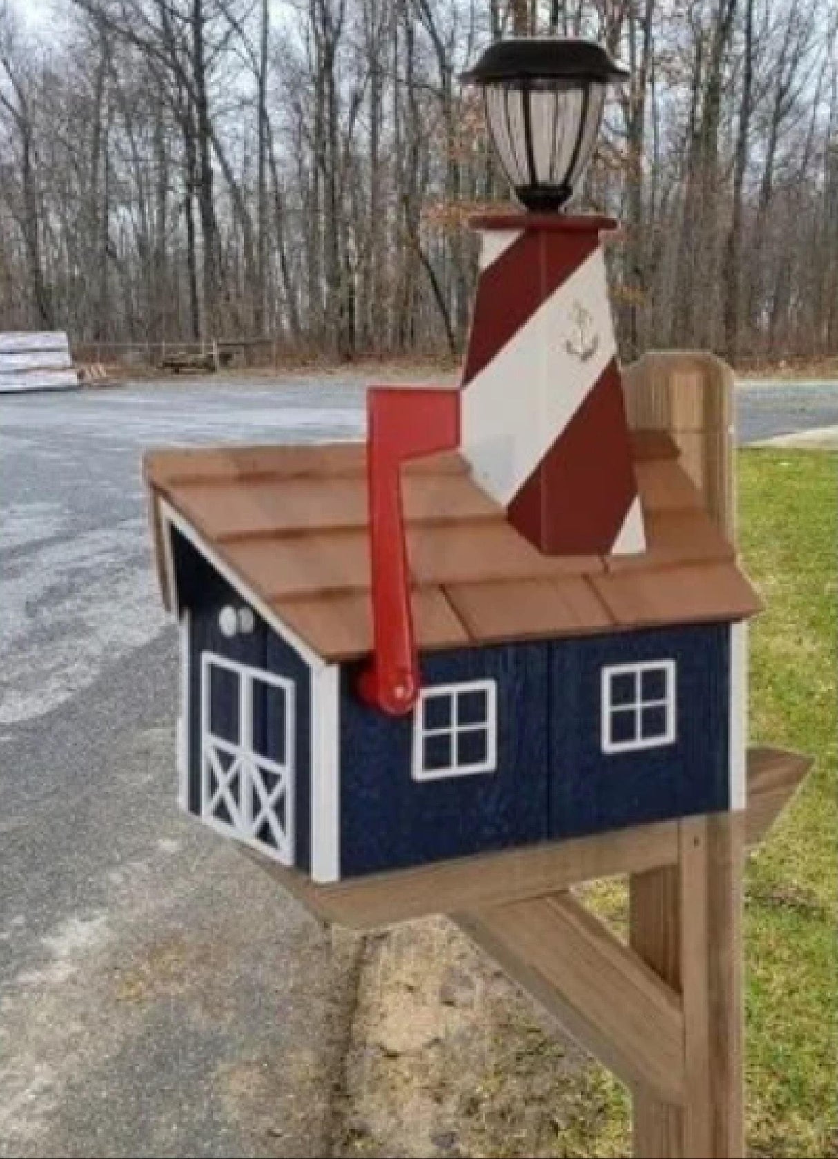 Lighthouse mailbox