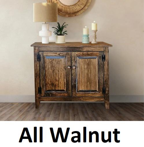 3 Door Cabinet - Amish Furniture - TV Stand - Primitive - Storage - TV Cabinet - Amish Handmade - Multipurpose Cabinet - Rustic -Case Goods