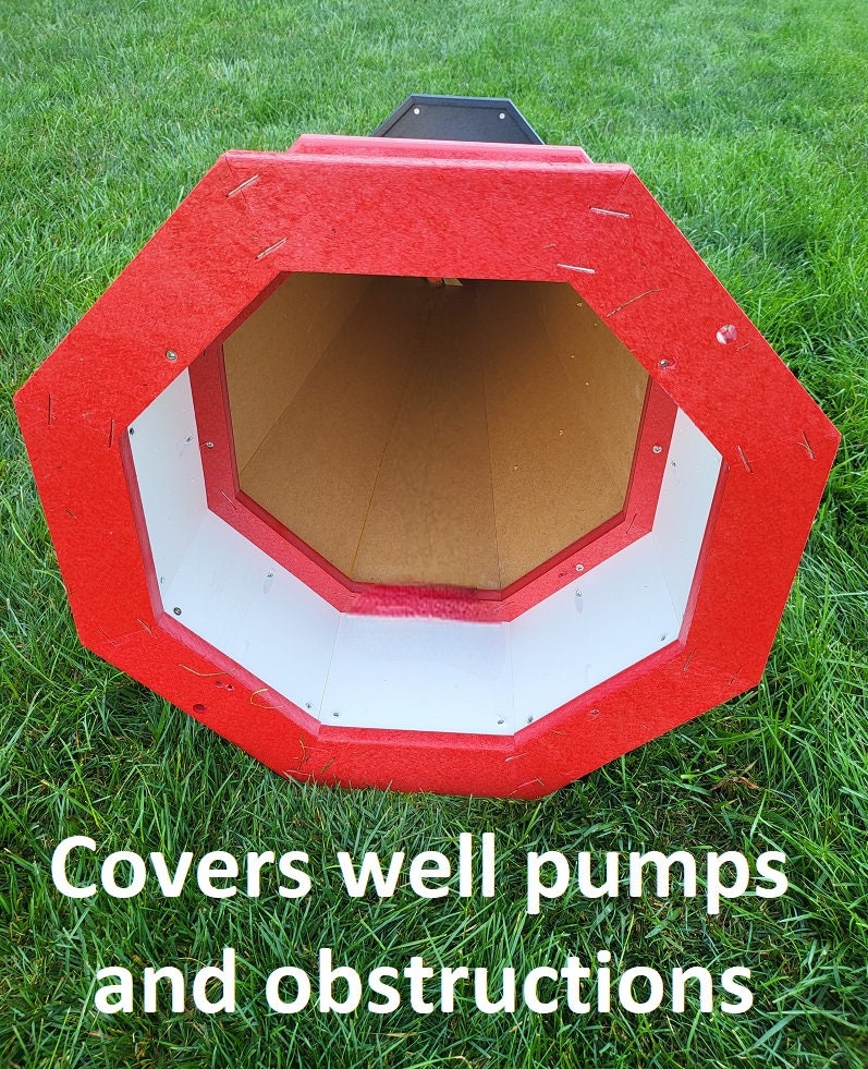 West Quoddy Solar Lighthouse - Handcrafted - Landmark Design - Garden Decoration