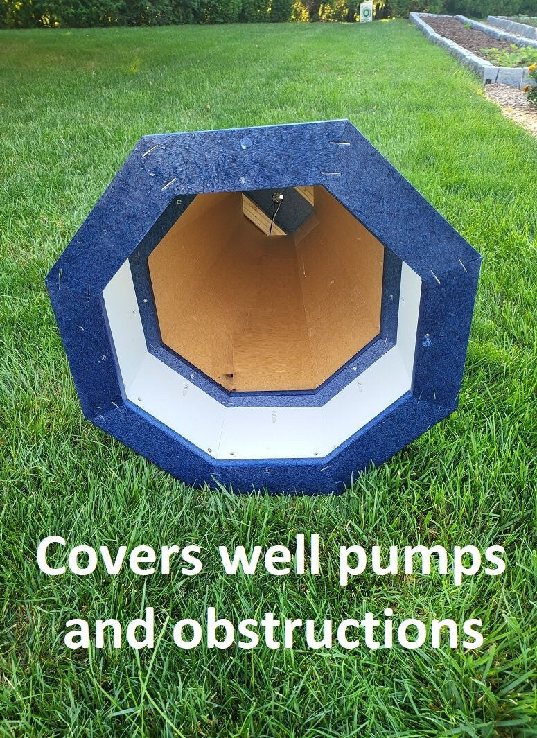 Cape Henry Solar Lighthouse - Amish Handmade - Landmark Replica - Lawn Lighthouse