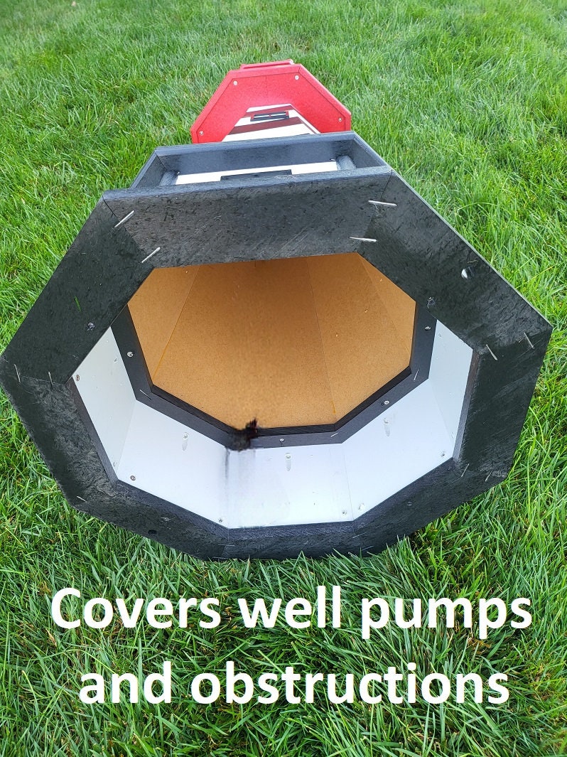 St Augustine Lighthouse - Solar - Amish Made - Landmark Replica - Backyard Decor