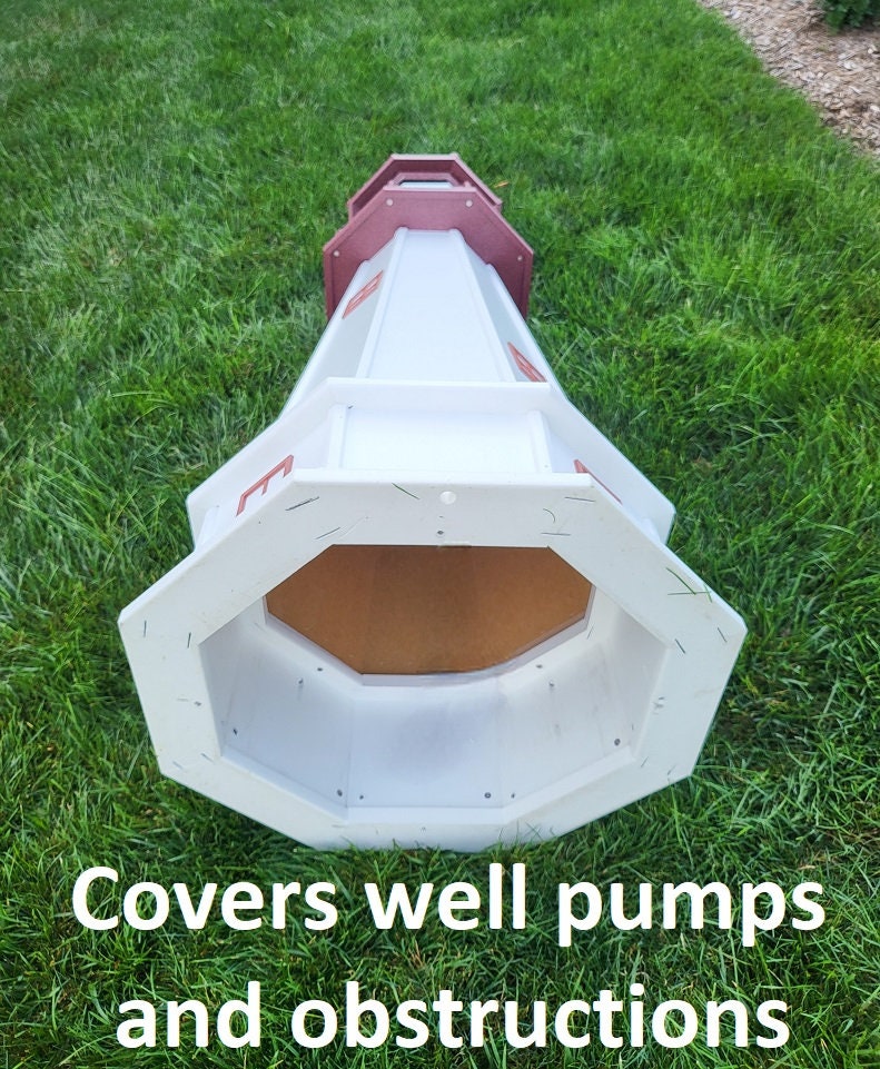 Marblehead Lighthouse - Solar - Amish Made - Landmark Replica - Backyard Decor