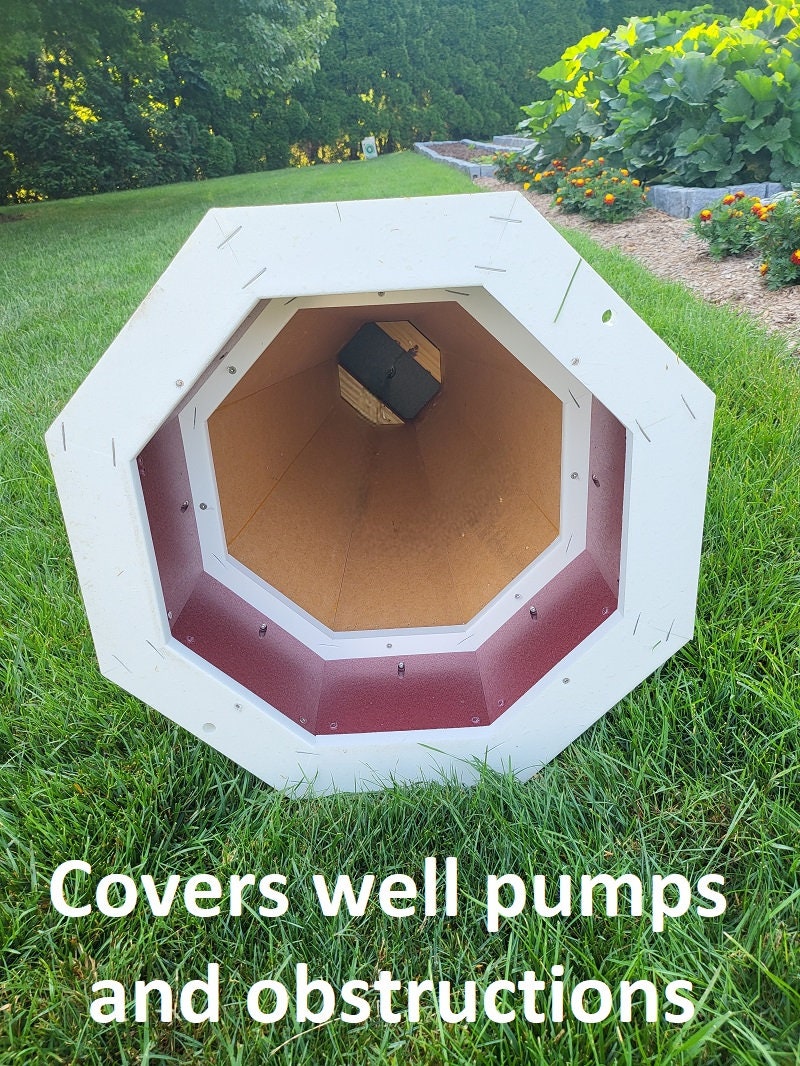 Barnegat Solar Lighthouse. Amish Made - Landmark Replica - Backyard Decor