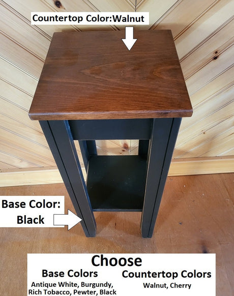 Side table - Free Shipping - Fully Assembled - Night Stand - Home Décor - Furniture - Amish Handmade - Amish Furniture - Primitive - Rustic