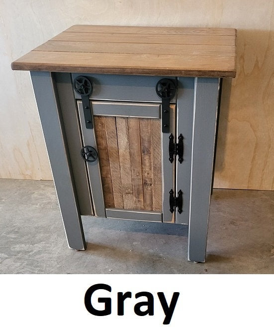 End Table - Primitive - Amish Furniture - Home Décor - Nightstand - Living - Book Shelf - Amish Handmade - Fireplace - Bathroom Cabinet