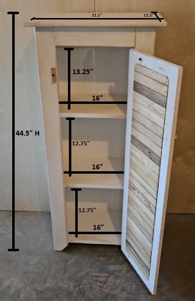 Rustic Cupboard - Amish Handmade - Pantry Cabinet - Kitchen - Amish Furniture - Primitive Jelly Cabinet - Rustic Chimney Cabinet -Home Décor