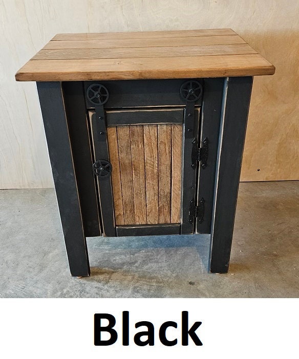 End Table - Amish Furniture - Rustic - Home Décor - Nightstand - Living - Book Shelf - Amish Handmade - Bathroom Cabinet - Case Goods