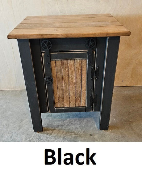 End Table - Amish Furniture - Rustic - Home Décor - Nightstand - Living - Book Shelf - Amish Handmade - Bathroom Cabinet - Case Goods