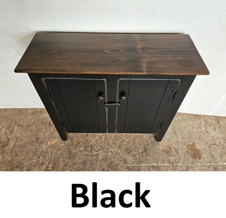 2 Door Cabinet - Amish Furniture - TV Stand - Primitive - Storage - TV Cabinet - Home Décor- Amish Handmade - Multipurpose Cabinet - Rustic