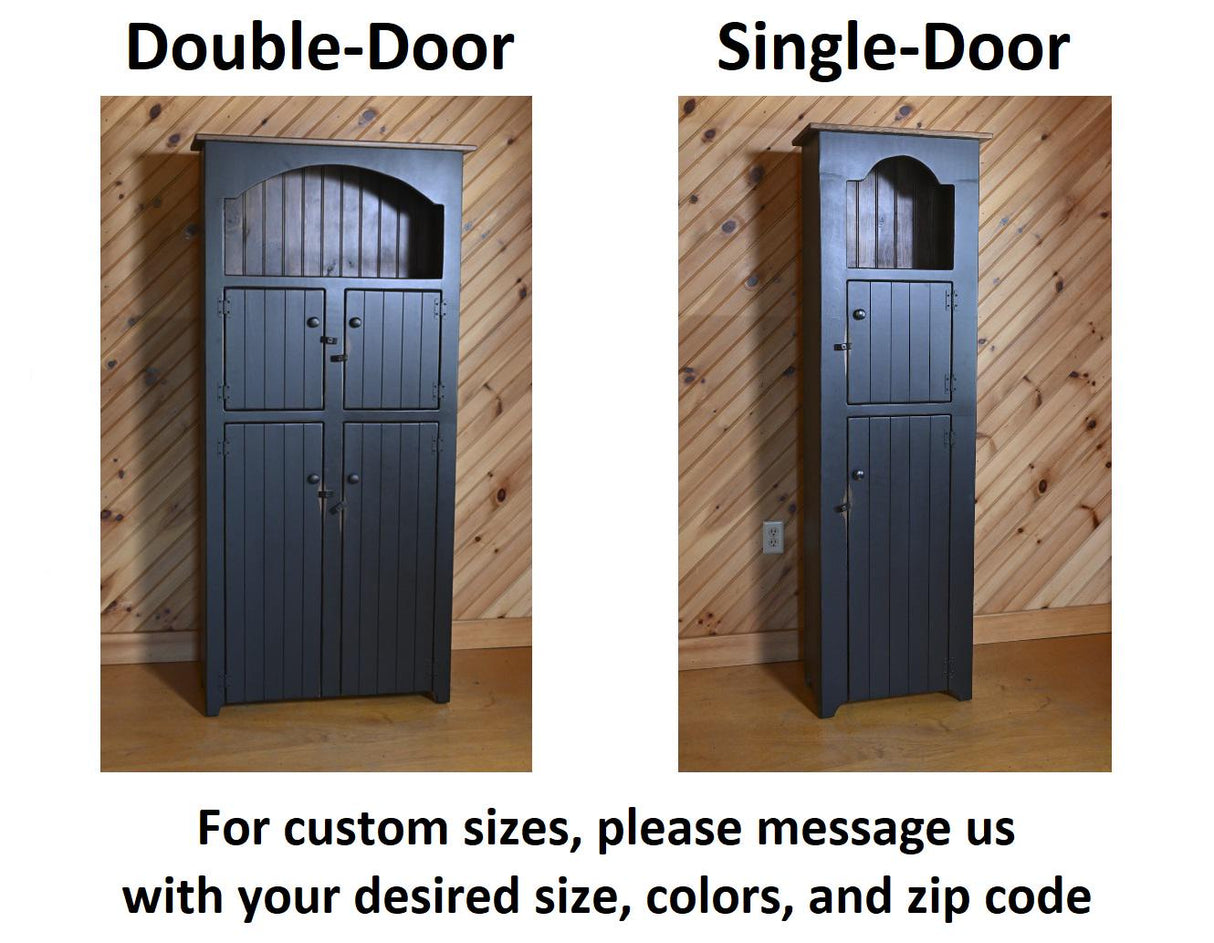 Farmhouse Furniture Living Room Cabinet Wooden Pantry Cabinet Hutch Cabinet Antique Furniture Kitchen Decor Home Cabinet Storage Furniture