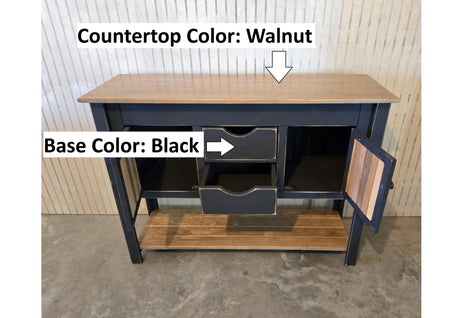 2 Door Cabinet - Amish Furniture - TV Stand - Primitive - Storage - Farmhouse - Vintage Cupboard -Multipurpose Cabinet - Rustic - Handmade