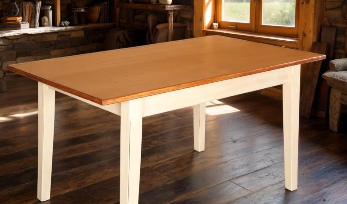 Dining Table - Amish Handmade - Furniture - Living Room Table - Home Décor - Farmhouse - Country Decor - Primitive - Rustic Table - Dining