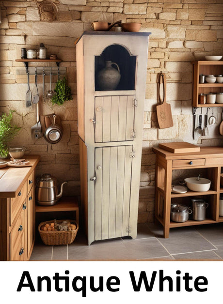 Farmhouse Furniture Living Room Cabinet Wooden Pantry Cabinet Hutch Cabinet Antique Furniture Kitchen Decor Home Cabinet Storage Furniture