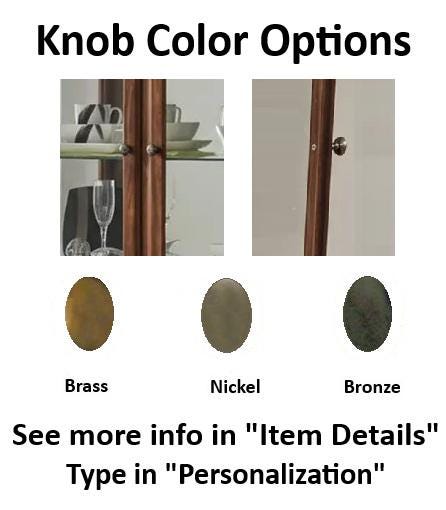 Amish Handmade Glass Display Cabinet - Tall Curio Cabinet - China Display - Glass Cabinet - Modern Home Decor - Multipurpose Cabinet -Rustic