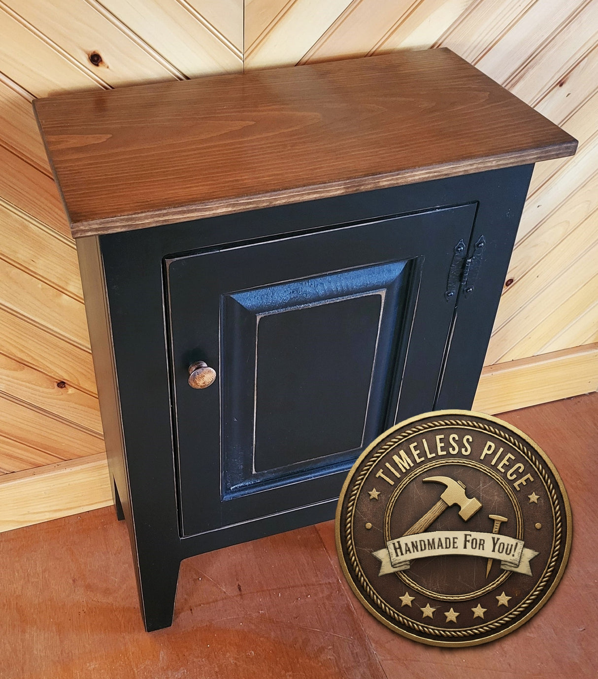 Handmade Cabinet - Amish Furniture - Nightstand - Home Décor - Primitive Cabinet - Fireplace Cabinet - Bathroom Cabinet - Kitchen Cabin