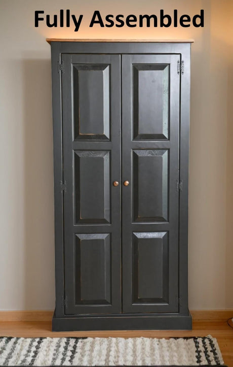 pantry cabinet, kitchen cabinet, home furniture, living room, bookcase, bookshelf, Amish handmade, books, Primitive, vintage, organizer, cupboard, rustic case goods