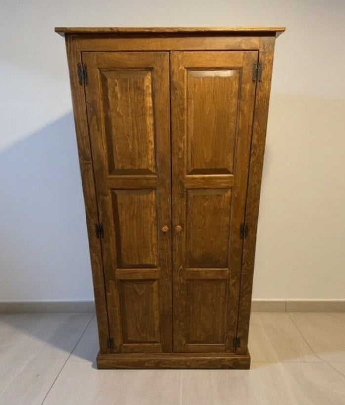 Amish Handmade Pantry Cabinet - Large Jelly Cabinet - Multipurpose Cabinet - Farmhouse - Cupboard- Amish Furniture- Rustic- Case Goods- Home