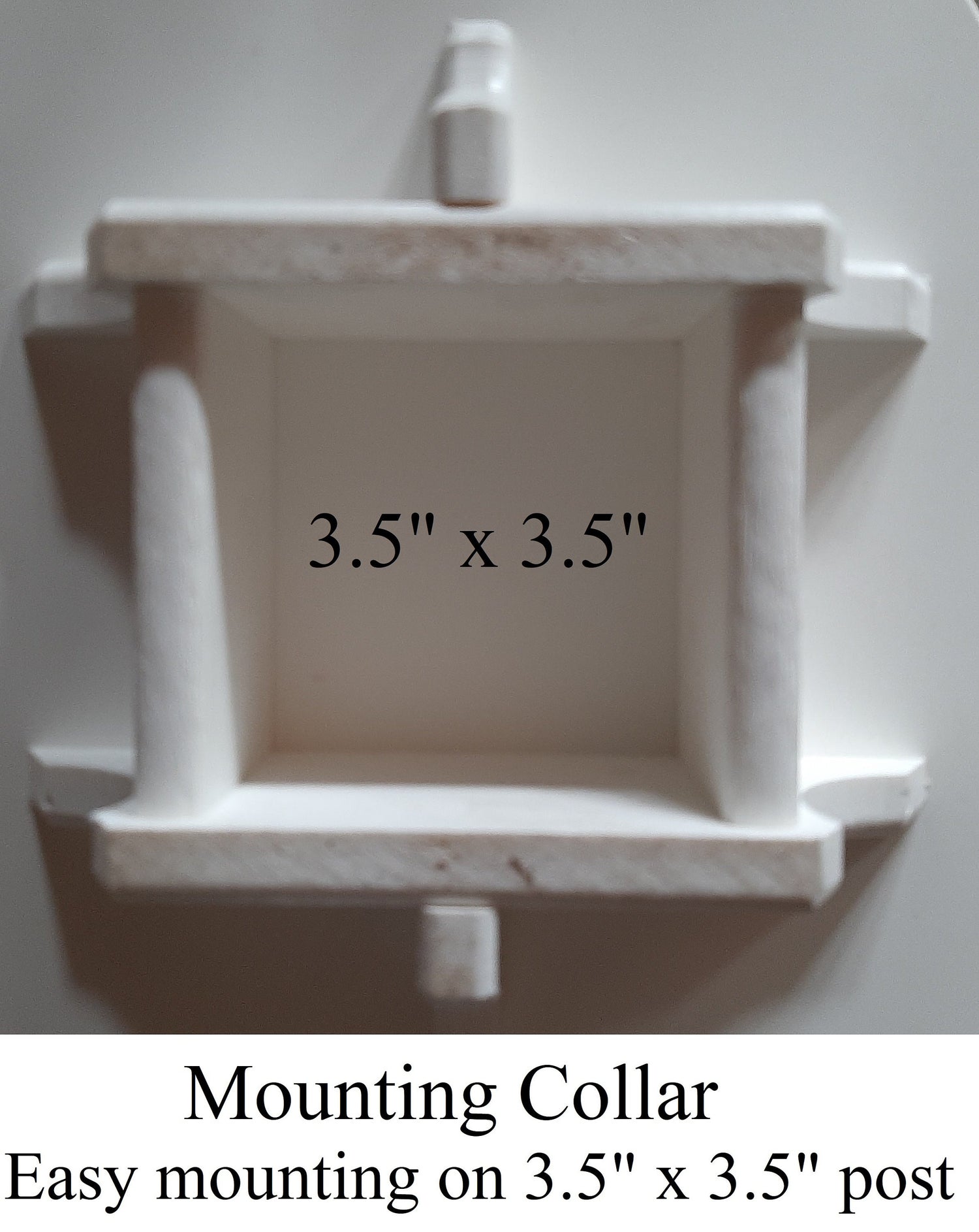 Birdhouse - 3 Nesting Compartments - Amish Handmade - All White - Weather Resistant - Made of Poly Lumber - Birdhouse Outdoor - Home & Living:Outdoor & Gardening:Feeders & Birdhouses:Birdhouses