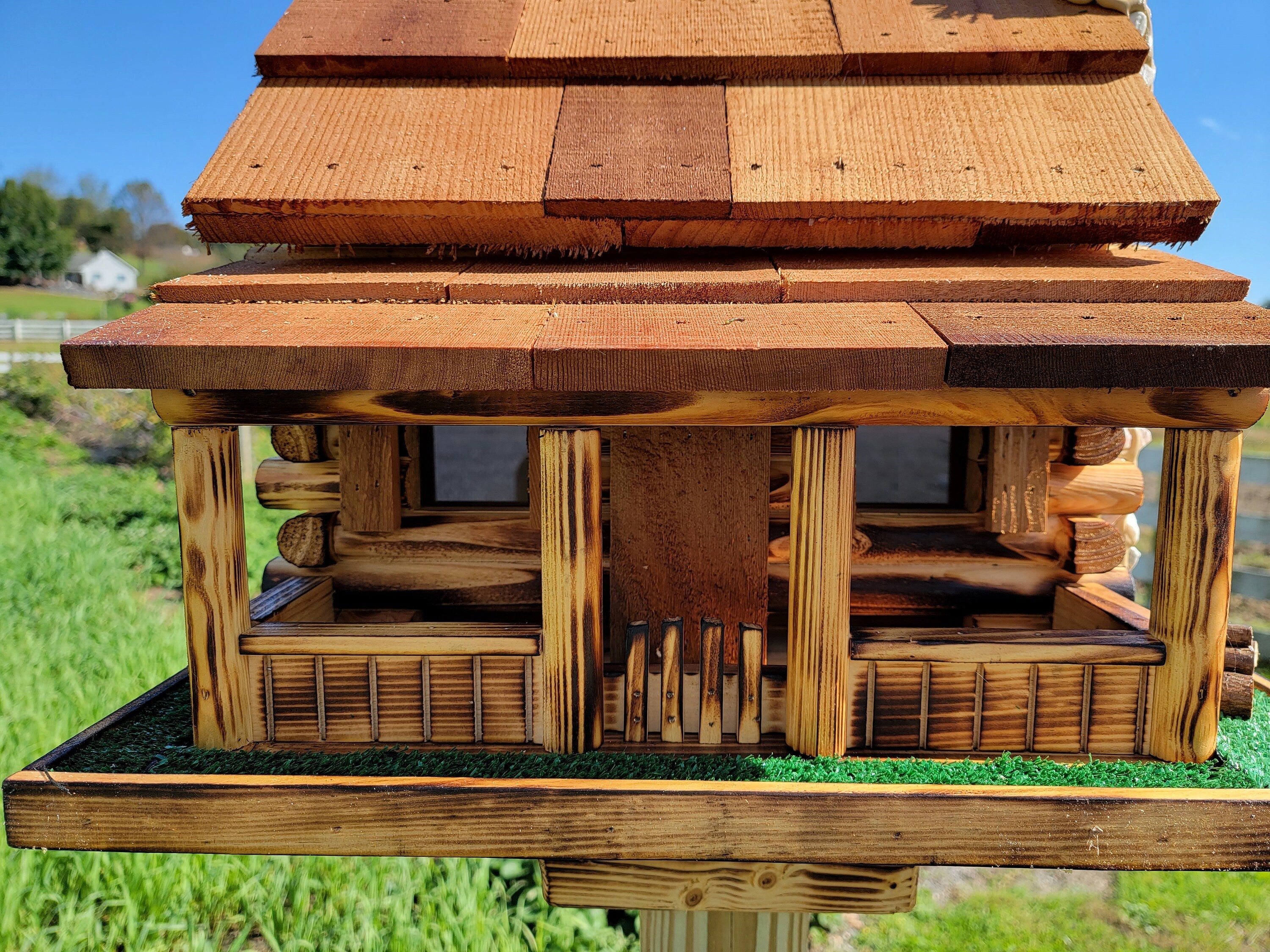 DIY Log House Bird Feeder Kit - Mel Trotter Ministries
