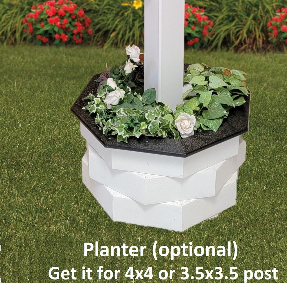 Post For Mailbox in Multi Colors, Premium Wood, Southern Pine Treated, Fits All of Our Mailboxes - Unique Mailboxes