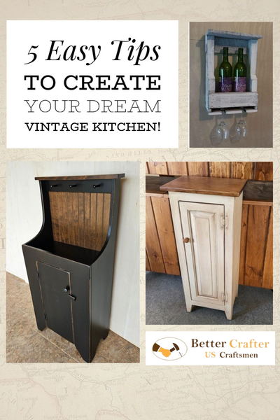 5 Easy Tips To Create A Vintage Kitchen