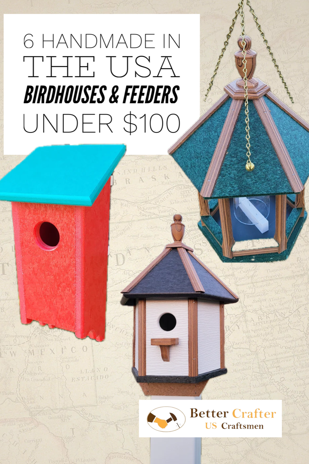 6 Premier Handmade Birdhouses & Bird Feeders For Under $100 in 2025!