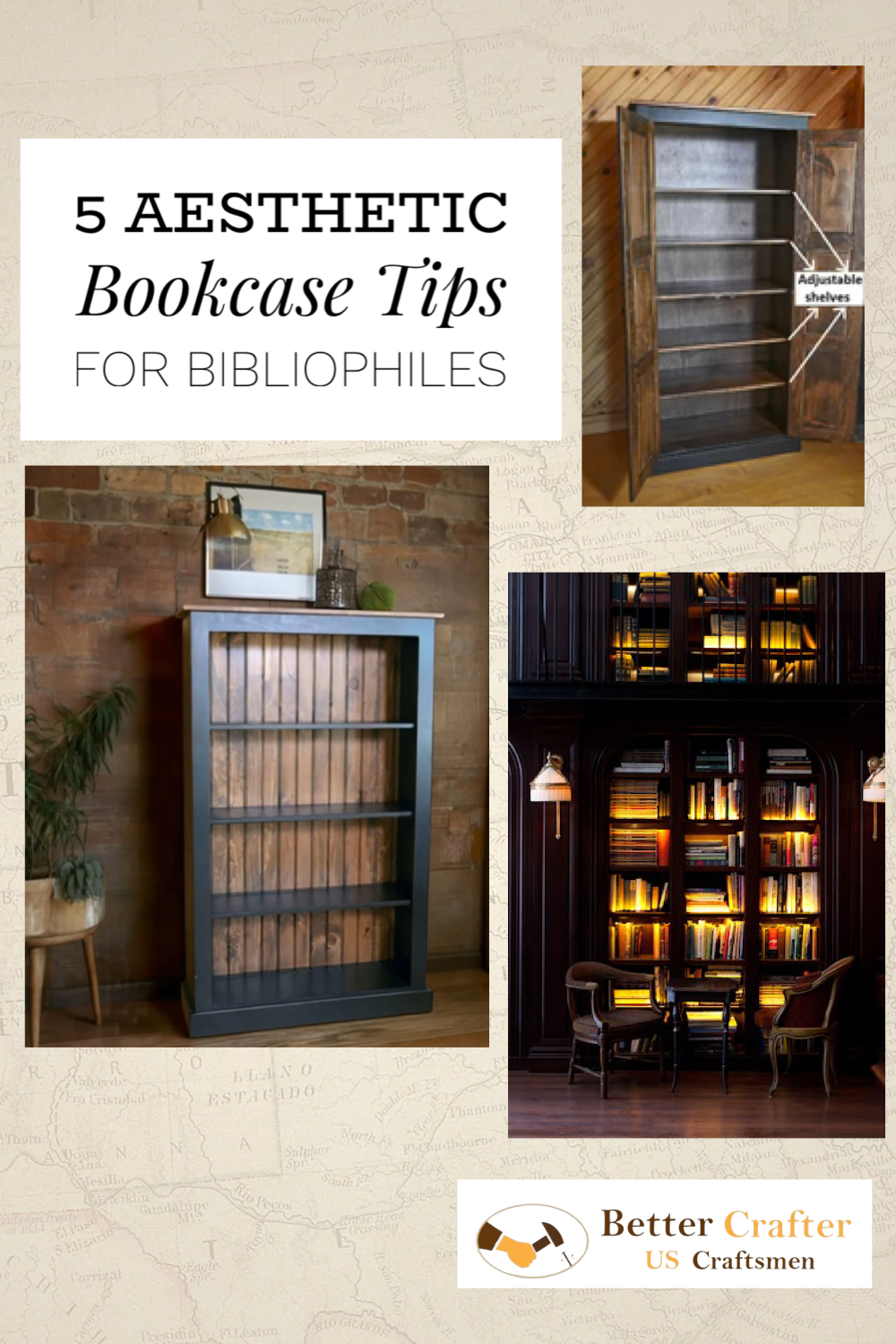 5 Aesthetic Bookcase Tips for Bibliophiles