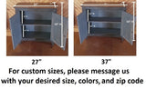 2 Door Cabinet - Amish Furniture - TV Stand - Primitive - Storage -  TV Cabinet - Amish Handmade - Multipurpose Cabinet - Rustic- Case Goods - Cabinets, Dresser, Table