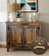 Farmhouse Furniture Cabinet Wooden Hall Cabinet 2 Door Cabinet Primitive Cabinet Handmade Buffet Cabinet Home Decor Farmhouse Jelly Cupboard