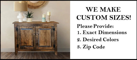 2 Door Cabinet - Fully Assembled - TV Stand - Primitive - Storage - TV Cabinet - Amish Handmade - Multipurpose Cabinet - Rustic- Case Goods